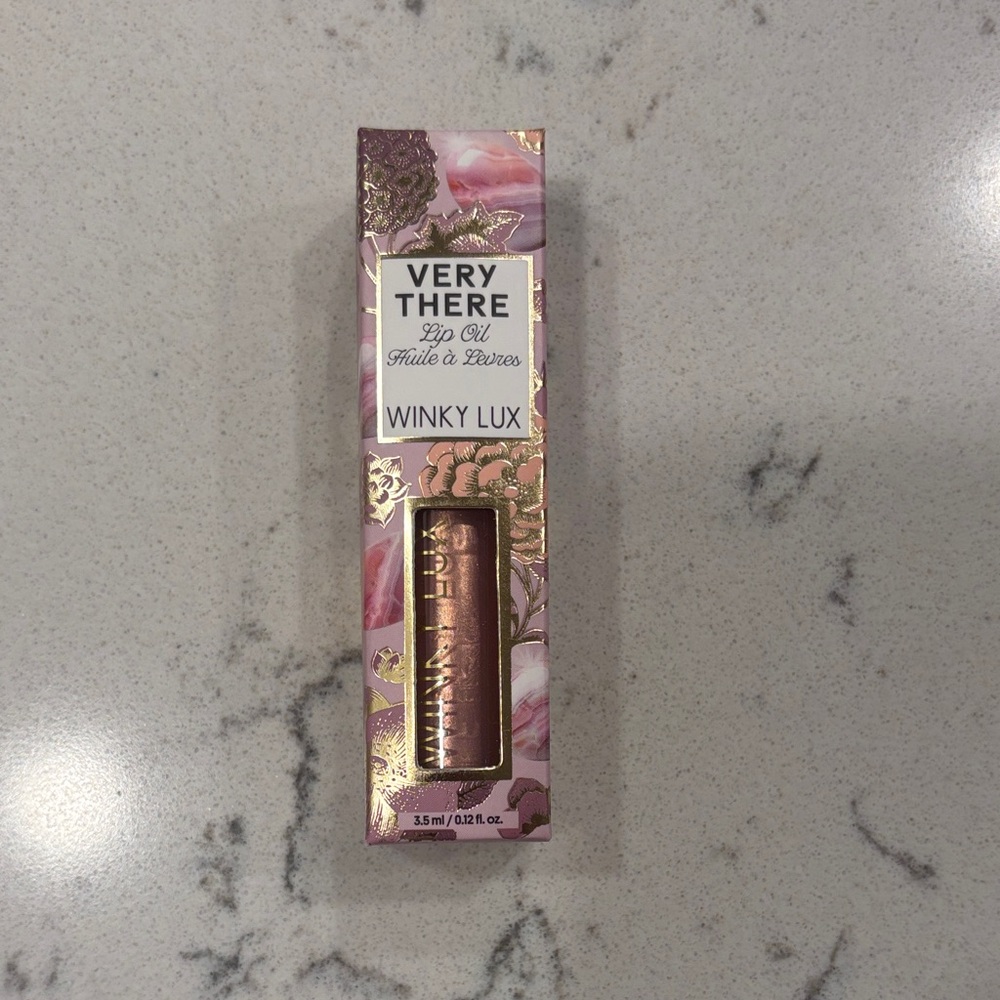 Winky Lux Very There Lip Oil in Pink Opal